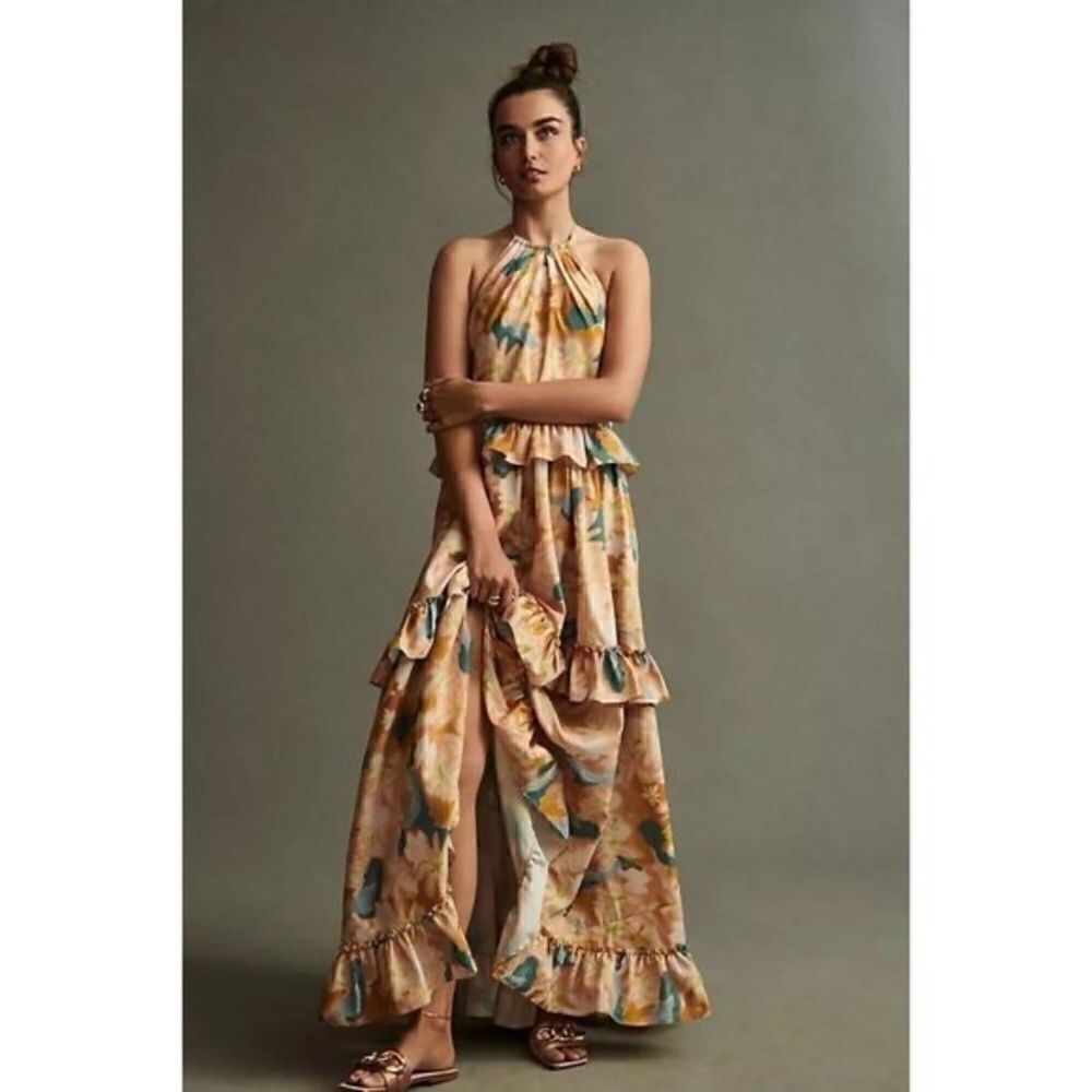Anthropologie Ruffled Tiered Floral Maxi Dress
Geisha Designs - Picture 6 of 11